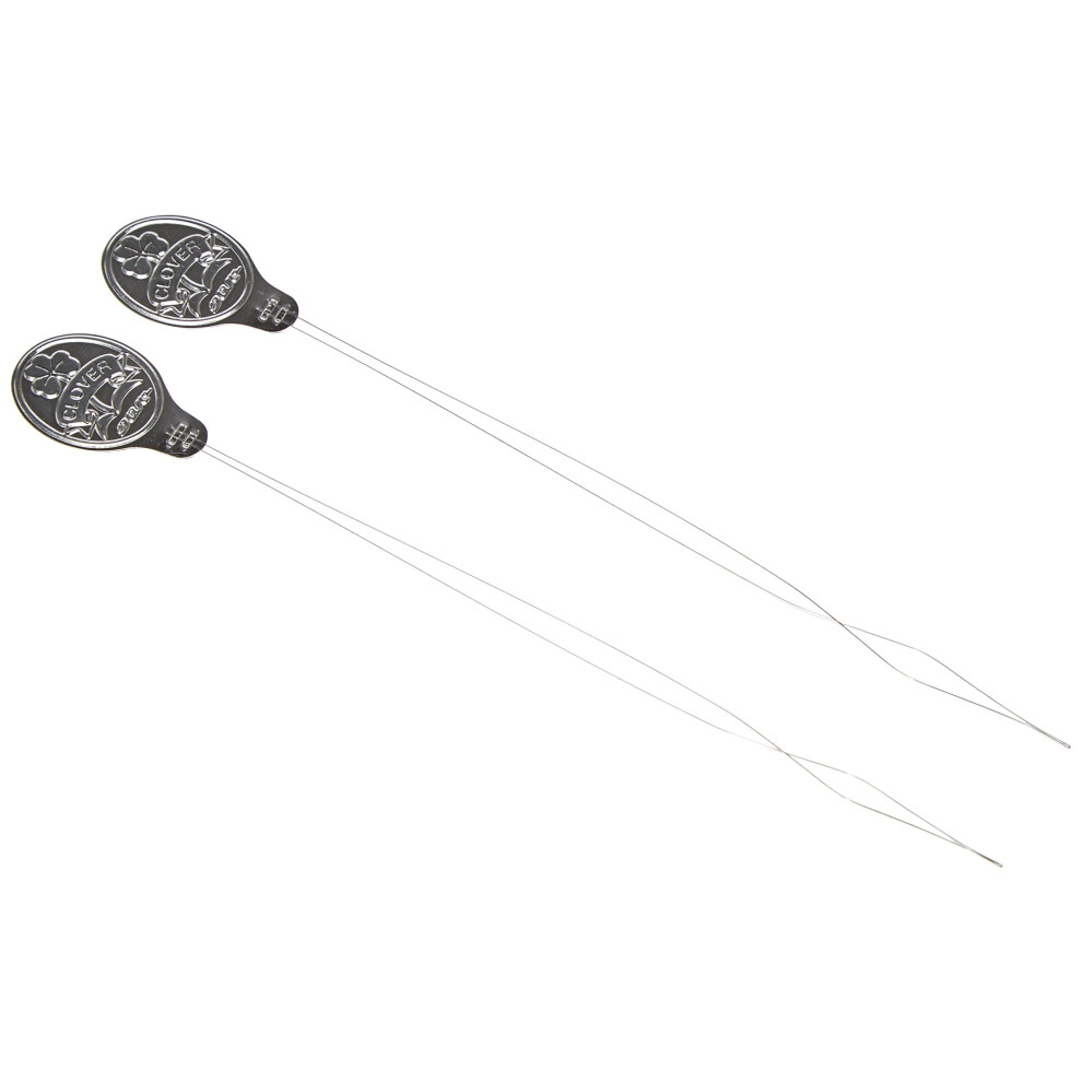 Clover Embroidery Stitching Tool Needle Threader-2/Pkg (8810)