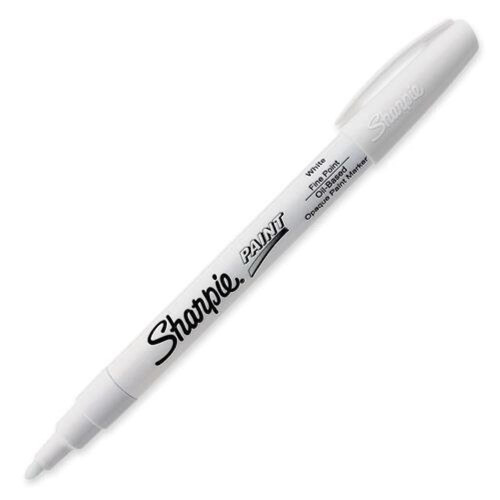 35543 Sharpie oliebaseret malingsmark?r - Finpunkt Type Type Hvid bl?k 1 stk.