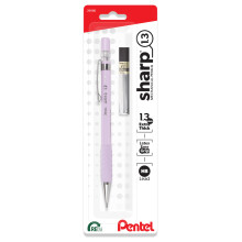 Pentel Sharp 1.3 Mechanical Pencil (1.3mm) Extra Thick Line Includes Refill Lead Writing/Office/Test-Taking Pencil Pastel Violet Barrel (AM13LBP