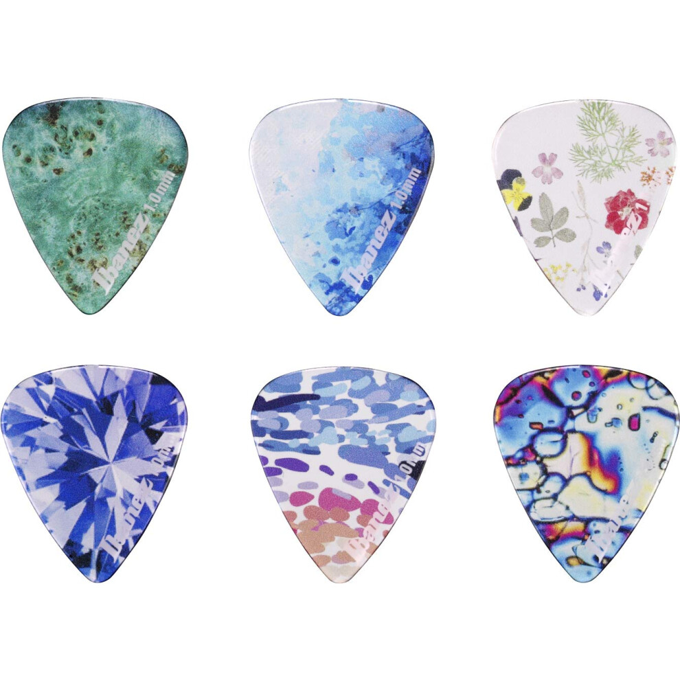 Ibanez Kaleido PCP14H-C1 - Set Di 6 Plettri In Materiale Copolyester Heavy