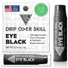 D.R.I.P Over Skill Eye Black Stick, Pintura Facial para Baseball, Softball, Futebol e mais