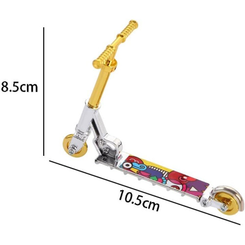 Guld mini tohjul legetøj Tiny fingerboard scootere mini finger skateboard 1