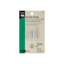 Dritz 162-P Slip Stop Fingerborg Storlek Petite Silver