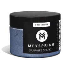 MEYSPRING Sapphire Sparkle - Glitter Azul para Resina - 50g - Glitter Fino para Artesanato - Resina