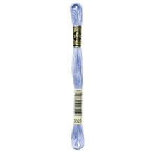 DMC 6-strengs broderi bomuldstrd lys babybl