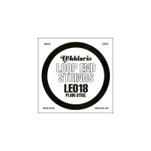 D'ADDARIO LE018 Stringa singola loop in acciaio semplice .018