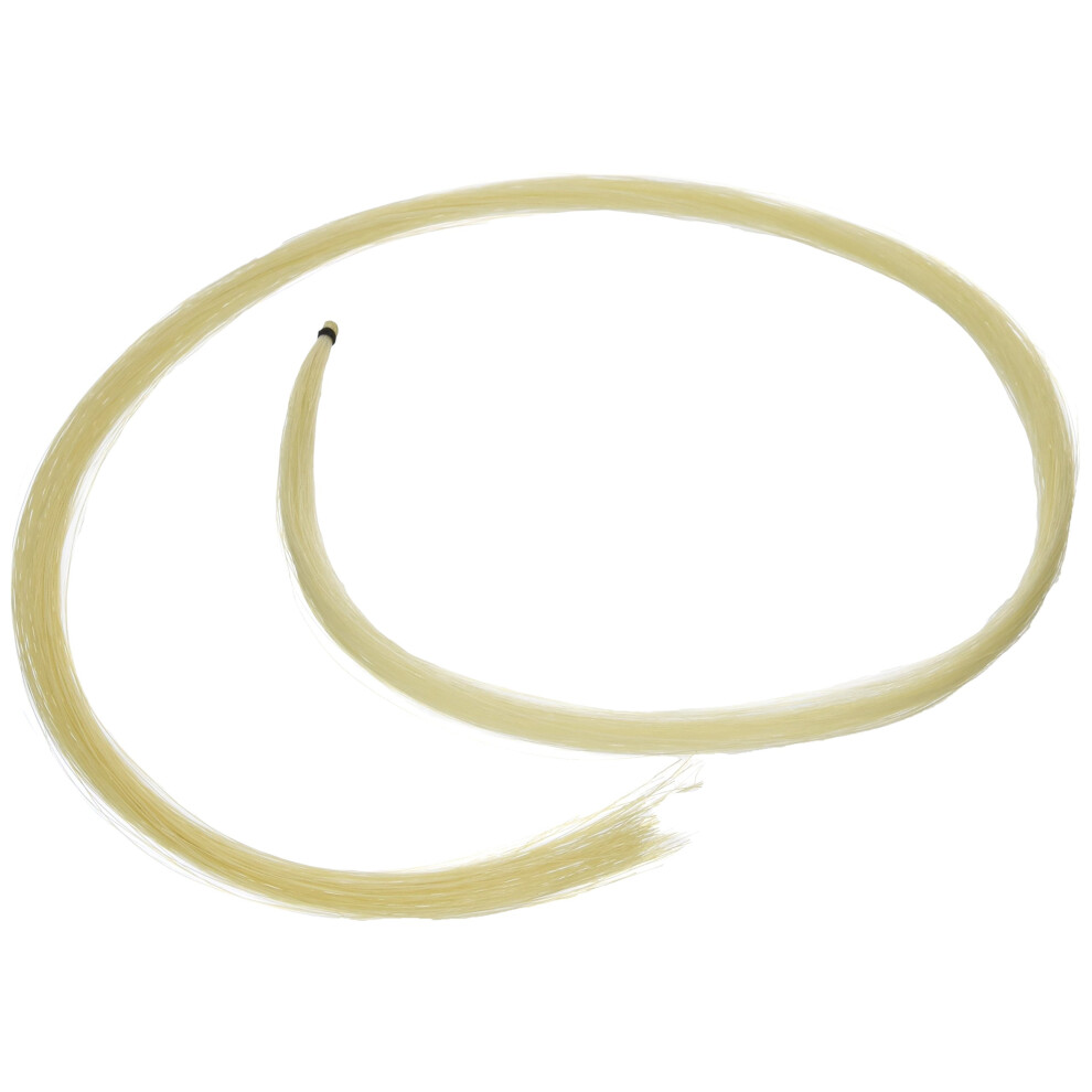 Sky Two(2) Hanks Of 31-31.5 Inch Genuine Mongolian Horse Hair For Violin Viola Cello Bass Bow Natural White Color