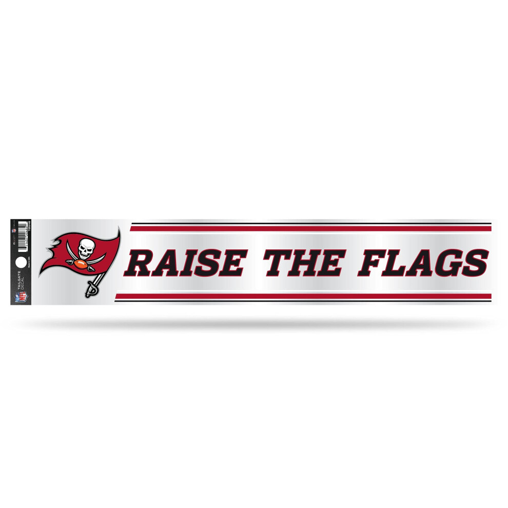 Rico Industries Nfl Football Tampa Bay Buccaneers Tailgate Sticker 3"""" X 17"""" Tailgate Sticker For Car/Truck/Suv Primary 611407206850