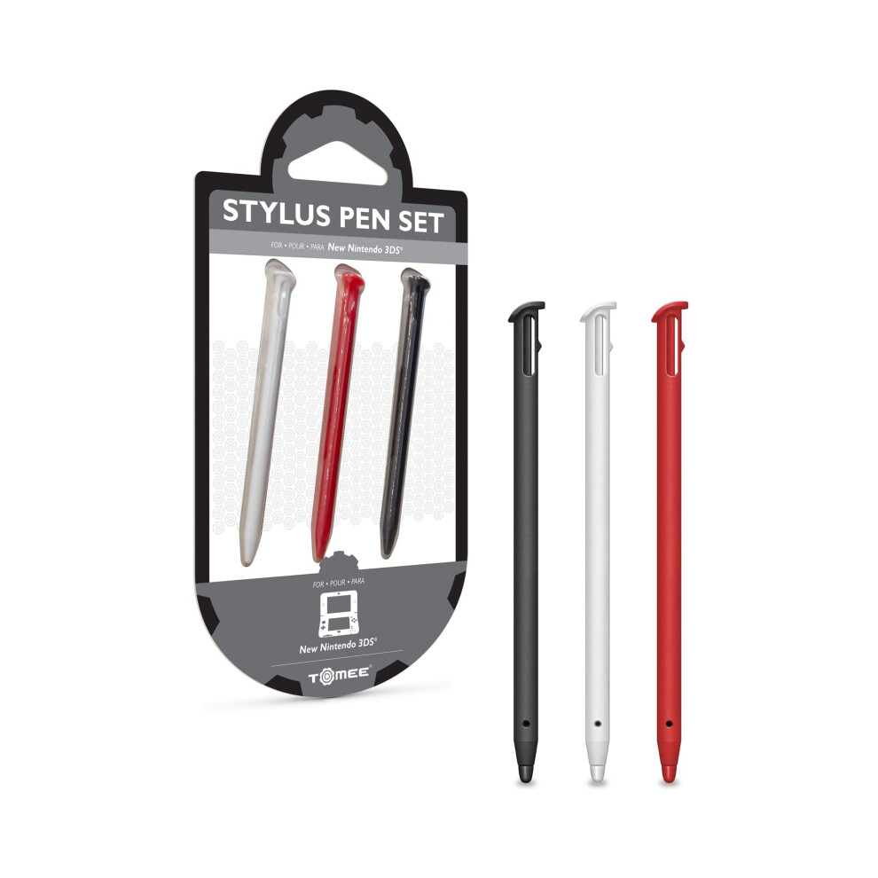 Ensemble de stylets Tomee pour New Nintendo 3DS (pack de 3)