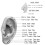 FOLLOWMOON Anel Septum 9mm Ouro Rosa 20g Para Nariz, Helix, Daith, Tragus e Lábios 4