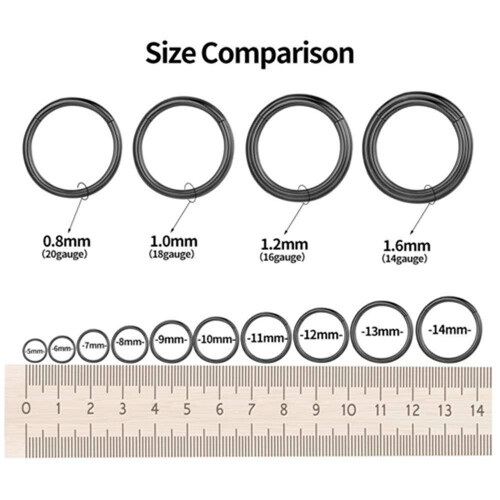 FOLLOWMOON Anel Septum 9mm Ouro Rosa 20g Para Nariz, Helix, Daith, Tragus e Lábios 2