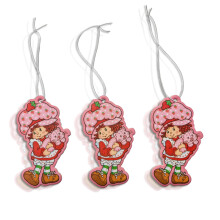 Strawberry Shortcake lgfrissto | Strawberry Air Freshner Car | Strawberry Shortcake Collections Gift | Eper illat lgfrissto | 3/Szett | Hivatalo