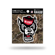 Rico Industries NCAA North Carolina State Wolfpack elsodleges logja a Camo 4"""" x 4"""" sportmatricn
