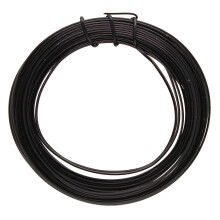 A Beadsmith Square kzmuves drt  lgy temper gyngyfuzo drt, fekete szn, 21 mter, 7 yard