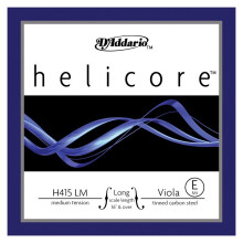 D'Addario Helicore viola, jedna struna E, dlh    menz   ra, stredn    nap   tie