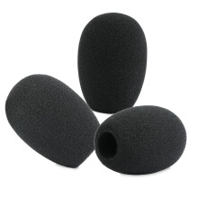 Lefxmophy SM81 forrude RK311 Foam-dækning Udskiftning til Shure SM81-LC KSM141 Mikrofon Støjdæmpelsespopfilter 3-Pack