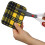 Singer Set di toppe decorative termoadesive in tessuto SINGER con stencil, set da 4 4