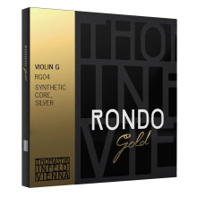 Thomastik-Infeld Rondo Gold RG04 SPRACK GRIPE G | Silna rana syntetyczna skrzypca rdzeniowa dla profesjonalistw i aspirujacych skrzypkw | Ciepl
