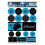 WinCraft MLB Miami Marlins vinyl stickervel 5"" x 7"""" 1