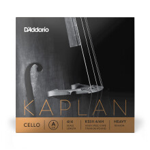 Corde per violoncello D'Addario Kaplan - Corda singola La - KS511 4/4H - Corde per violoncello - Scala 4/4 Tensione elevata
