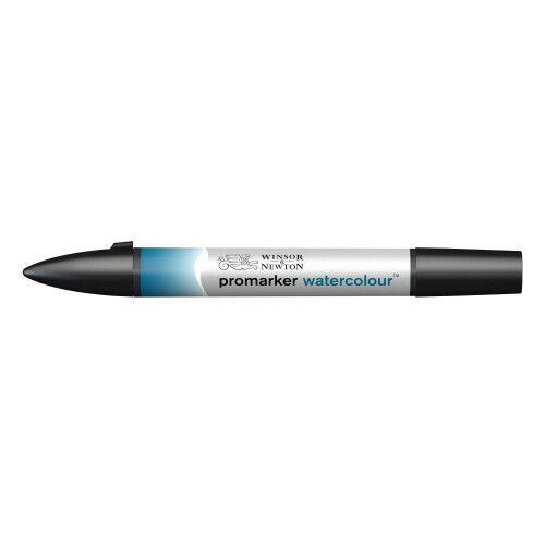 Akvarelov    fixka Winsor & Newton ProMarker tyrkysov