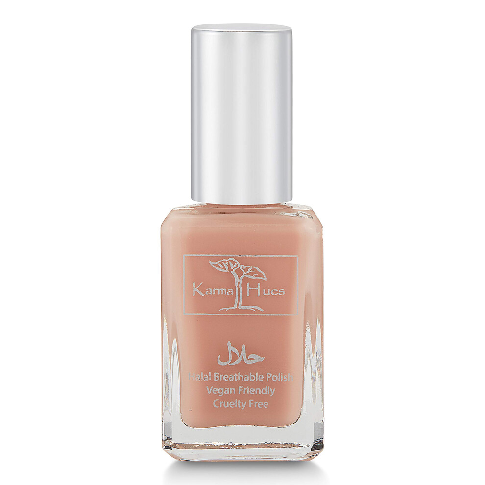 Karma Organick Karma Naturals Certified Halal Nail Polish - Breathable & Water Permeable Wudu Friendly (Heena)