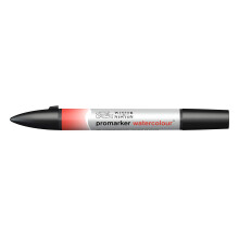 Akvarelov fixka Winsor & Newton ProMarker, odtien kadmiovocervenej