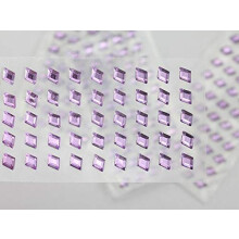 6x4mm Lila Timantti Itsekiinnittyv Akryyli Strassikivet Muoviset Kasvo Jalokivet Stick On Body Jalokivi tee-se-itse-kortteja ja kutsuja varten aska