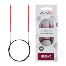 KnitPro Dreamz Fixed Circular Needles 16"""" (40cm) | US velikost 8 (5 mm)
