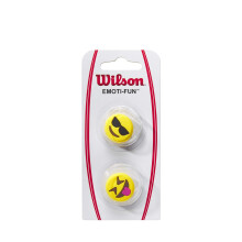 WILSON Emoti-Fun Dampeners de Ténis - 2 Peças, Emojis de Óculos/S língua de fora