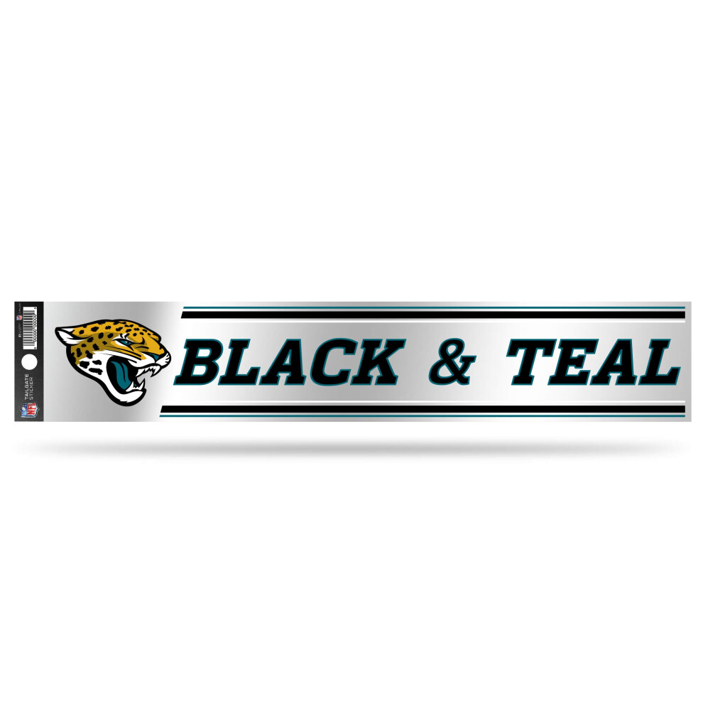 Rico Industries Nfl Tailgate Sticker 3 X 17-Inches Jacksonville Jaguars 767345907783