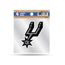 Rico Industries San Antonio Spurs 4""x4"" kleine stijlsticker