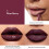 Ruby Kisses Plumping Effect Lip Liner Semi Matte Smudge Proof High Pigment Medium to Full Coverage Makeup Precise Tip Bold Color Lip Plumper 3