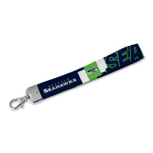 Rico Industries NFL Seattle Seahawks Lanyard Chaveiro, Pulseira para Chaves ID