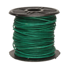 The Beadsmith Lederband  gefrbtes Antik-Trkis  0,5 mm Spule  25 Yards/22,86 Meter  Indisches Lederband, ideal zum Flechten von Perlenkette