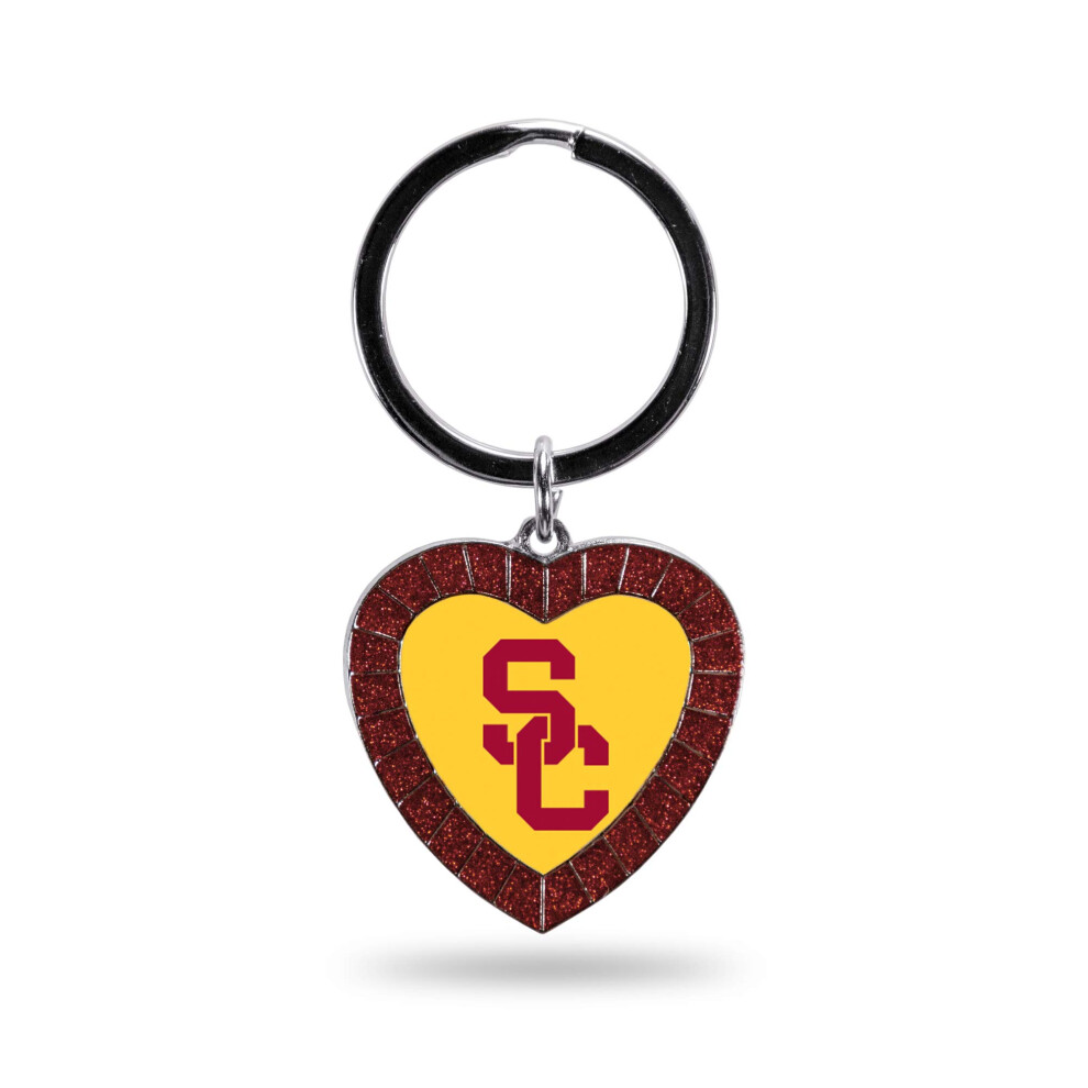 Rico Industries Ncaa Usc Trojsk Kone Ncaa Trasov Klcenka V Barve Srdce Katanove Hned 3 Palce Na Dlku-image