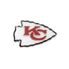 aminco NFL Kansas City Chiefs Team Logo Pin Team Color (NFL-PN-001-07)