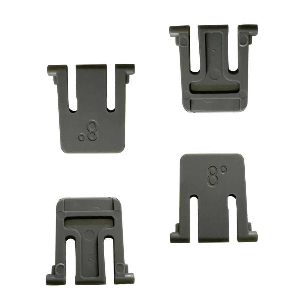 Arusyna 4 Pcs Keyboard Feet For K270 K260 K275 K200 Keyboard Foot Stand Replacement Parts Gray 768497082694
