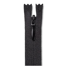 24 inch onzichtbare rits zwarte niet-scheidende rits nylon zwarte rits ambachten 24"""" rits voor naaien