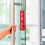 iSYFIX Adesivos de Push Pull - 2 Pacotes 2.4x6 polegadas - Adesivo Vertical Autoadesivo, Prata/Verde 2