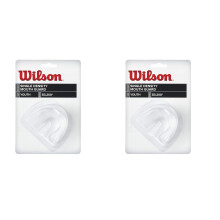 Protège-dents Wilson sans sangle, transparent, enfant