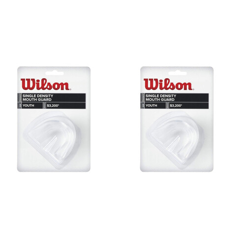 Wilson Wilson Single Density Jugend-Mundschutz (2er-Pack)
