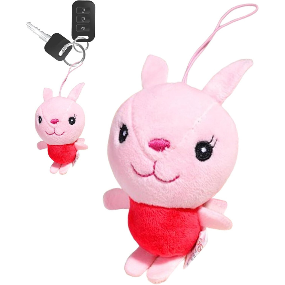 Plush Keychain Pendant,Stuffed Animal Keychain Ornament Plush Pendant - Novelty Keychains Multifunctional Tote Bags Decorations for Shoulder Bag, Car