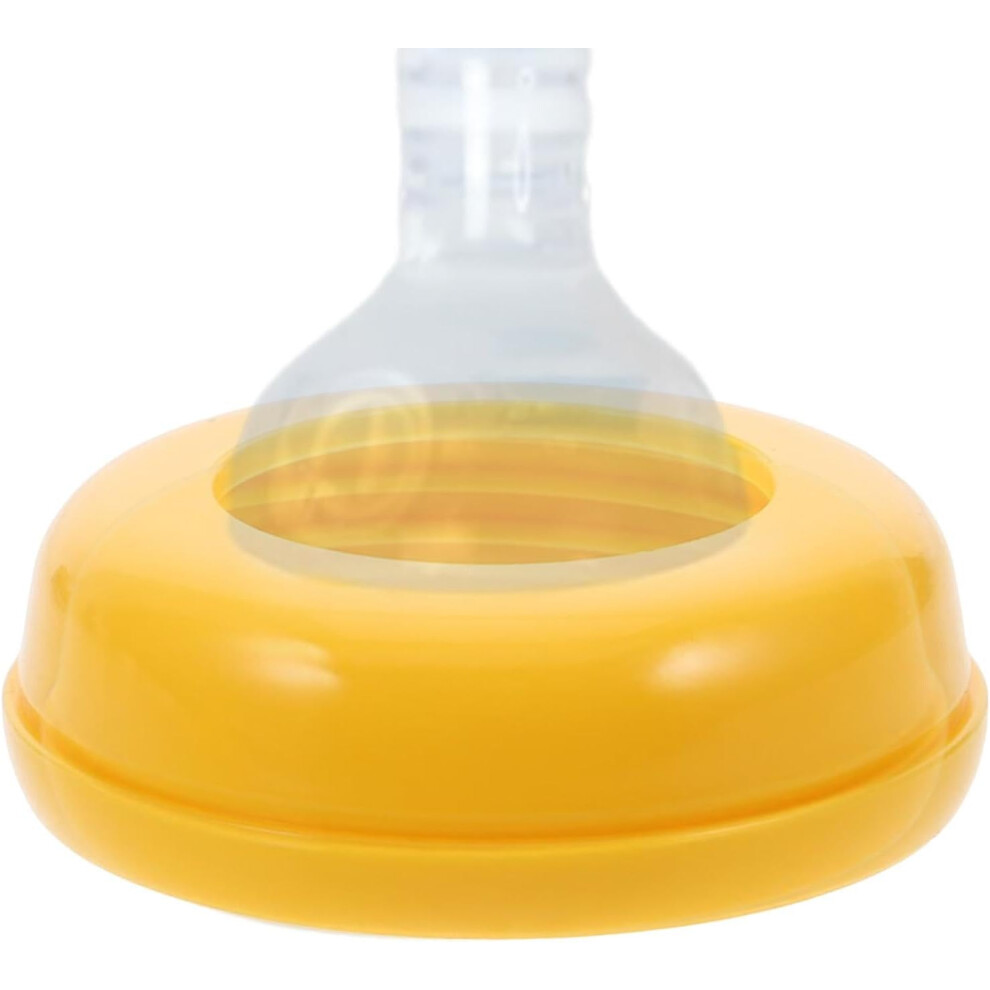 Baby Bottle Screw Rings,Feeding Bottle Screw Collars - Leak-Proof Breastfeeding Bottle Accessories Food-Grade for Baby Feeding Bottles