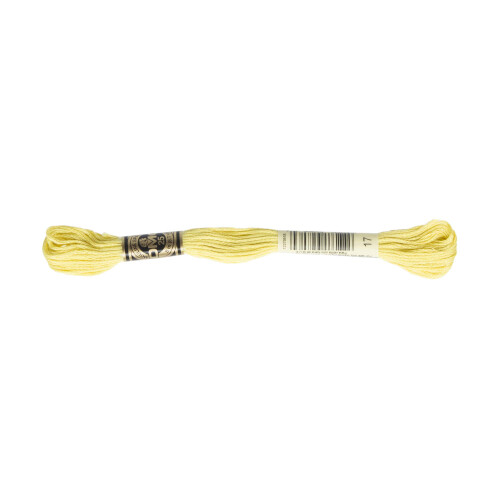 DMC DMC DMC25B #25 Κλωστή Κεντήματος 12 Δέσμες #17 Κίτρινη 2