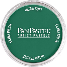 PanPastel Artist Pastell av GOLDEN Phthalo Green Shade 2,44 / 62 mm Pan Diameter Professionell Artist Pastell Unikt Pan Format (kakaliknande)