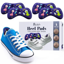 Ballotte Premium hielkussen Hielgrepen voor kinderen Achterkant van de voeten Pads voor schoenen die te groot zijn Voetinzetstukken voor jongens/meis