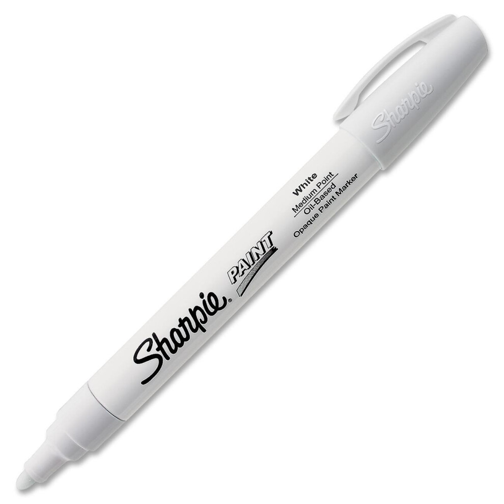 Sharpie 35558 Paint Marker Medium White  1 Each