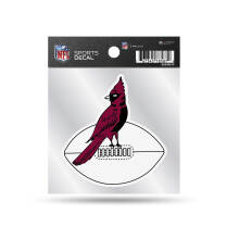 Rico Industries NFL Football Arizona Cardinals Retro 4""""x4"" kis stlus matrica
