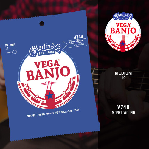 Martin Vega Banjo 5-Strings Medium (V740) 2